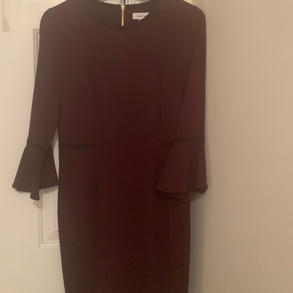 Women’s Calvin Klein dress in purple, size 8